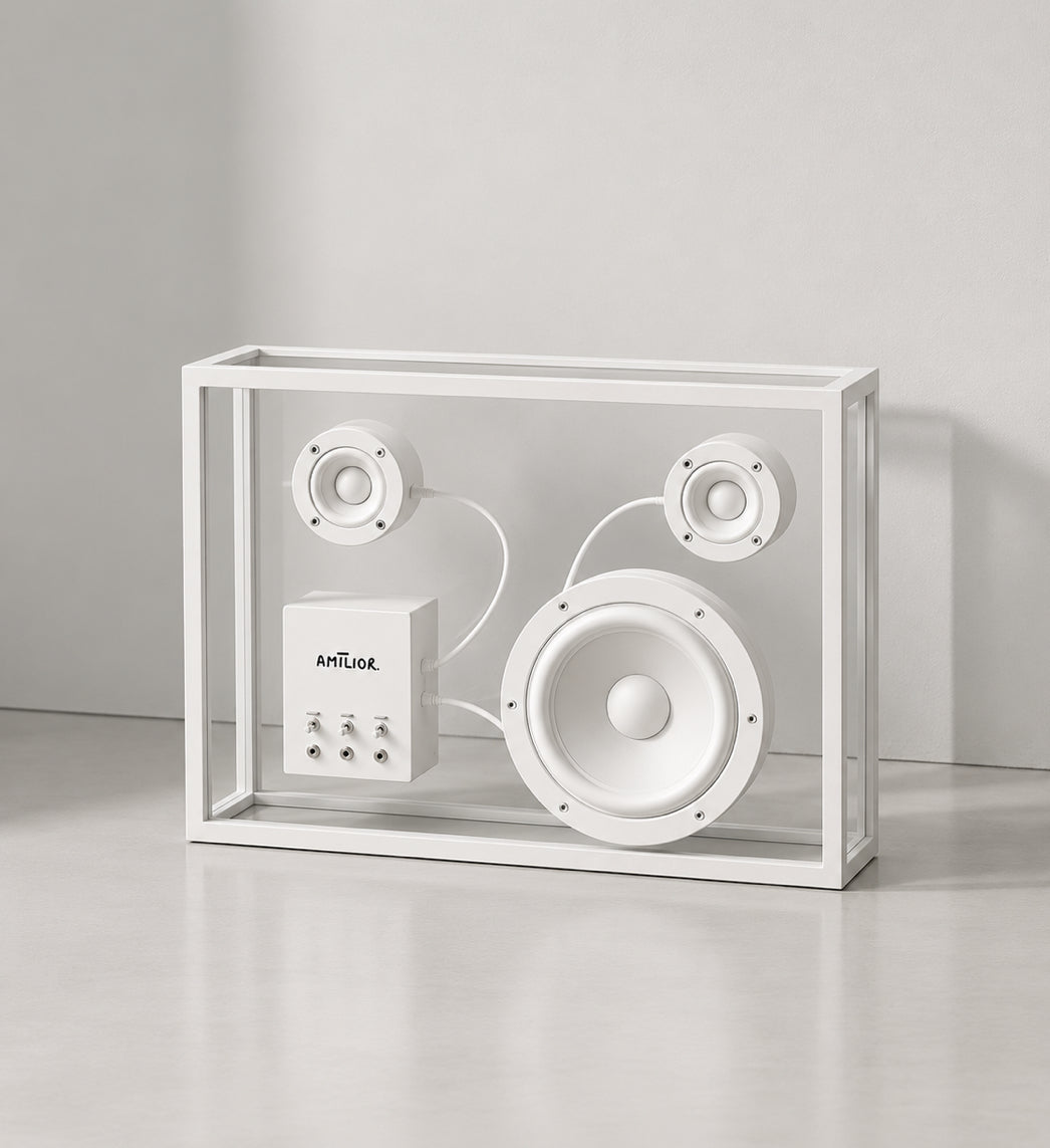 AMILIOR CLEAR™ SPEAKER Pure Sound. Pure Pure Design.